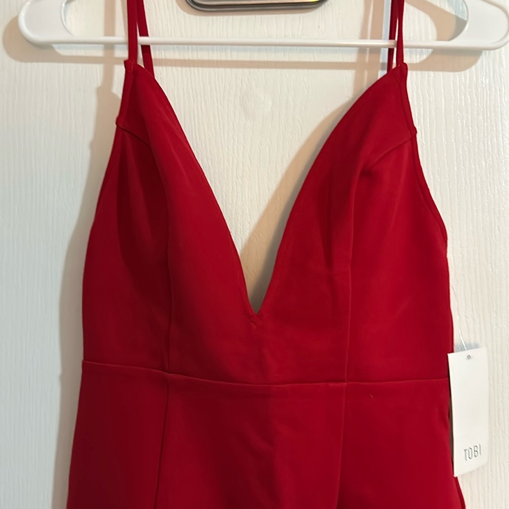 Tobi NWT XS red mini dress. Semi formal, sorority, rush.